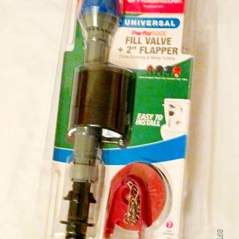 Fluidmaster Universal PerforMAX Fill Valve + 2" Flapper - 402CARHR.